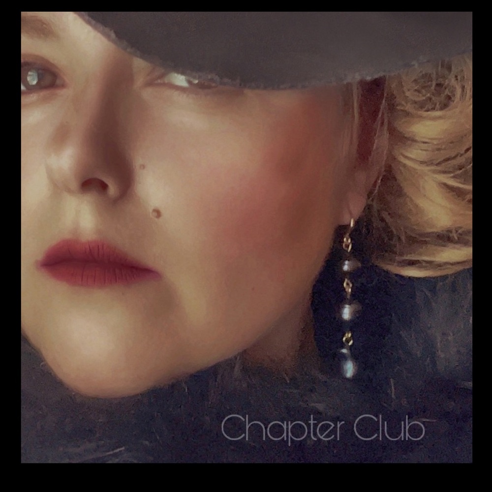 Baroque Triple drop pearls earrings fish hook